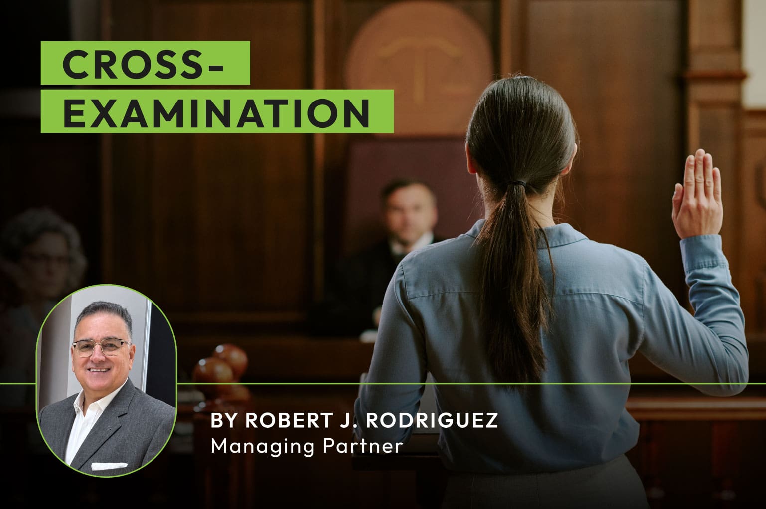 Cross-Examination: A Simple “Yes” or “Correct” Will Do